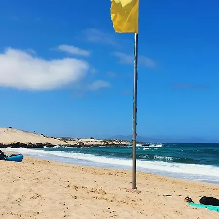 Apartment Tropical Fuerteventura With A Sunny Terrace And Fast Wifi Corralejo
